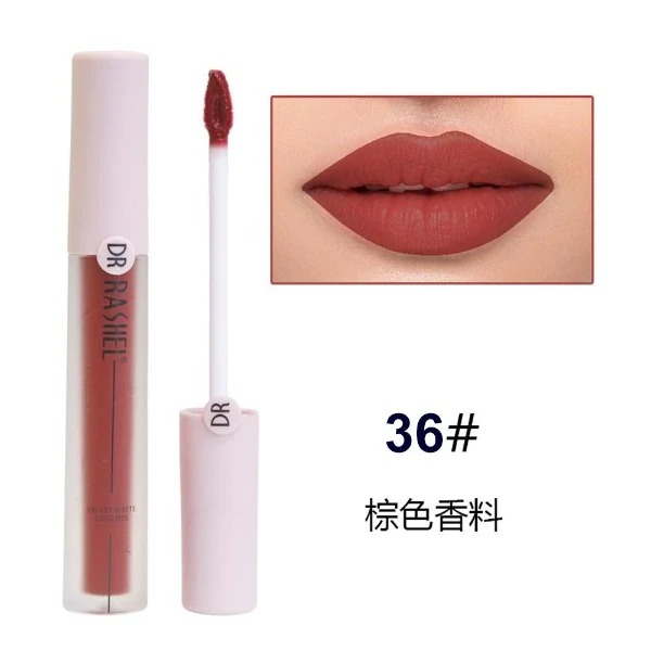 Dr.Rashel Velvet Matte Lipgloss Tint for Girls & Women Shade No 36